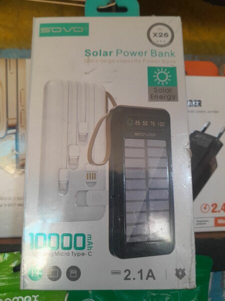 Chargeur Solaire SOVO 10000mAh