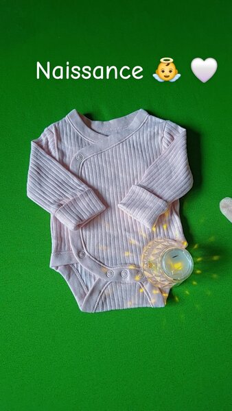 Body bébé naissance coton doux