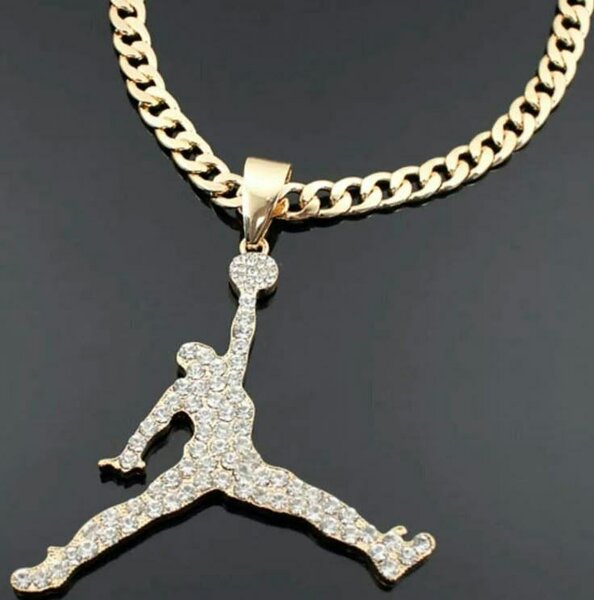 Collier Pendentif Basketball