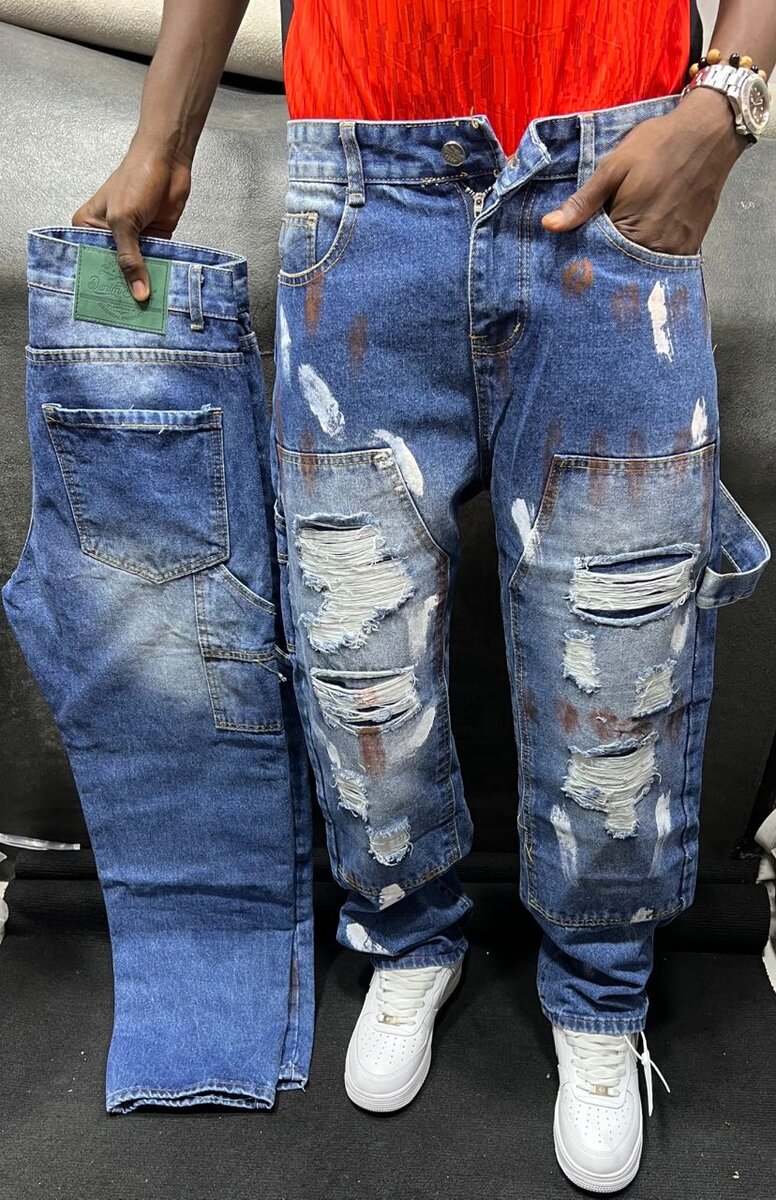 Jean en denim style urbain