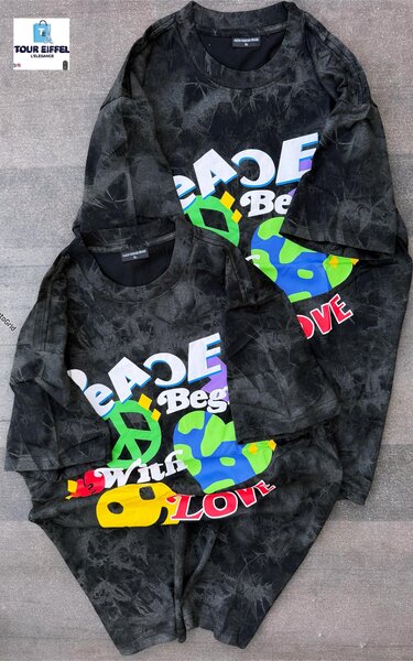 T-shirt unisexe Peace Love