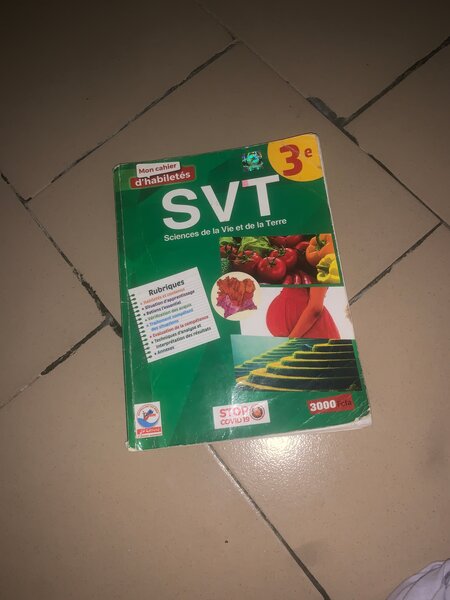 Cahier SVT 3ème