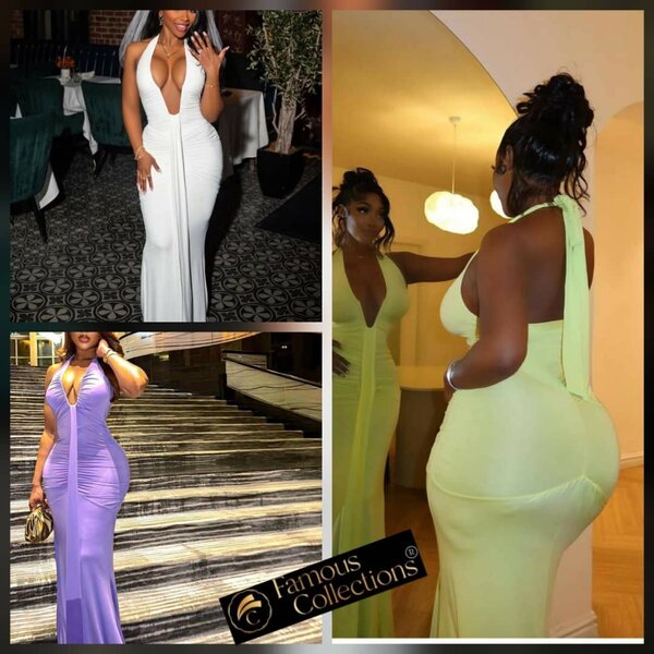 Robe longue moulante élégante