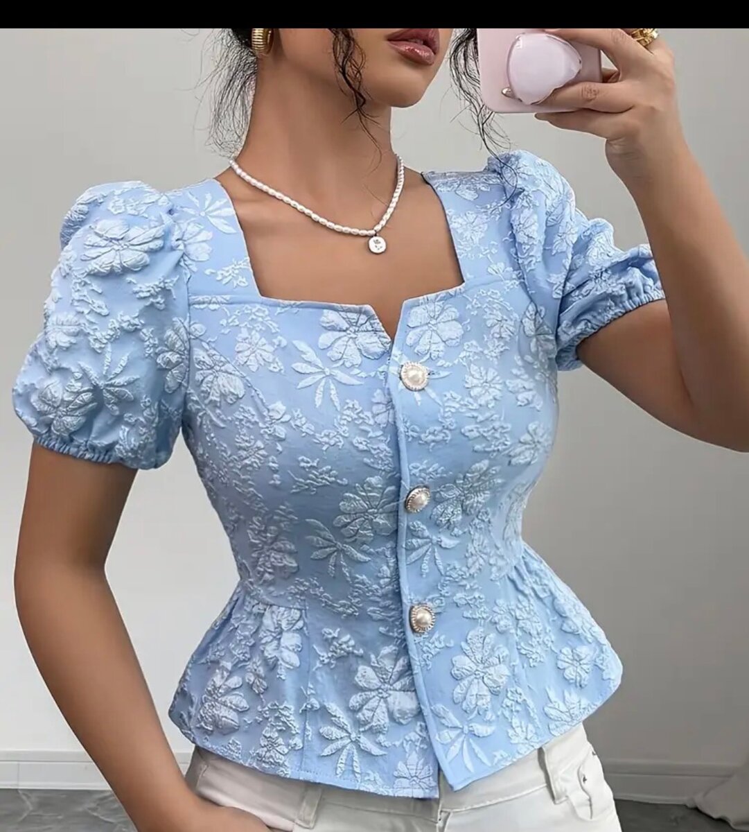 Blouse Fleurie Boutique Élégante