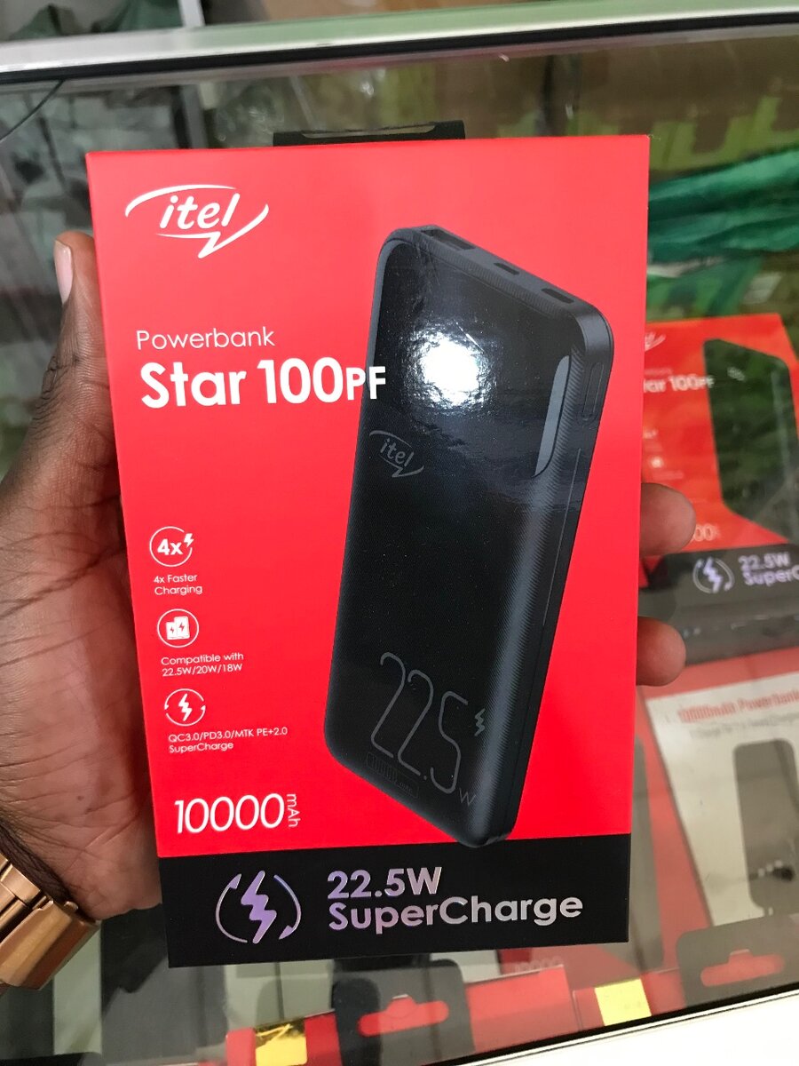 Itel powerbanks(1000Omah)22.5W