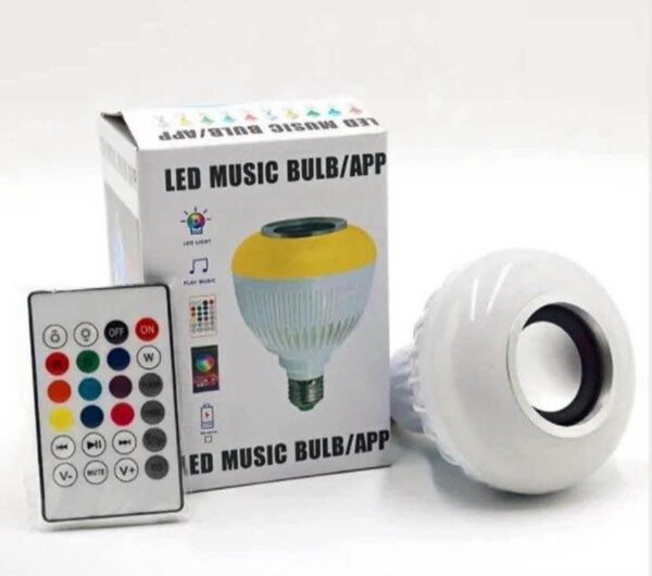 Ampoule LED Musicale avec Télécommande
