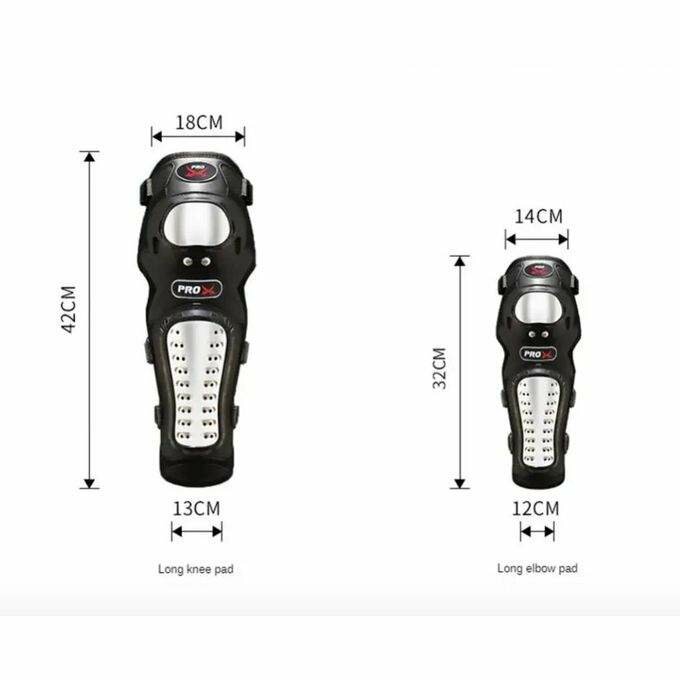 Protections genoux et coudes moto