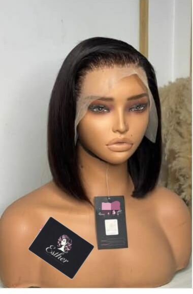 Perruque Bob en dentelle