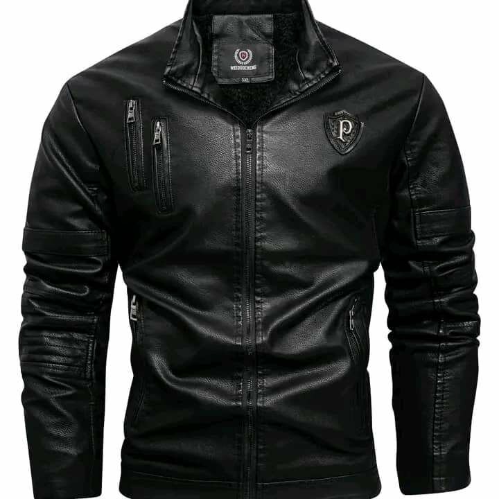 Veste en cuir homme tendance