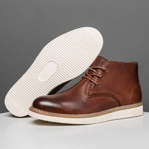 Bottines Chukka en Cuir Homme