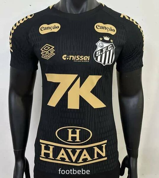 Maillot de football noir SFC