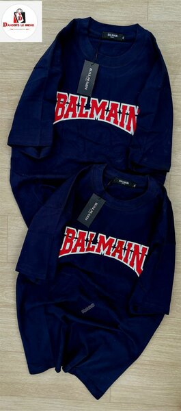 T-shirt Balmain Bleu