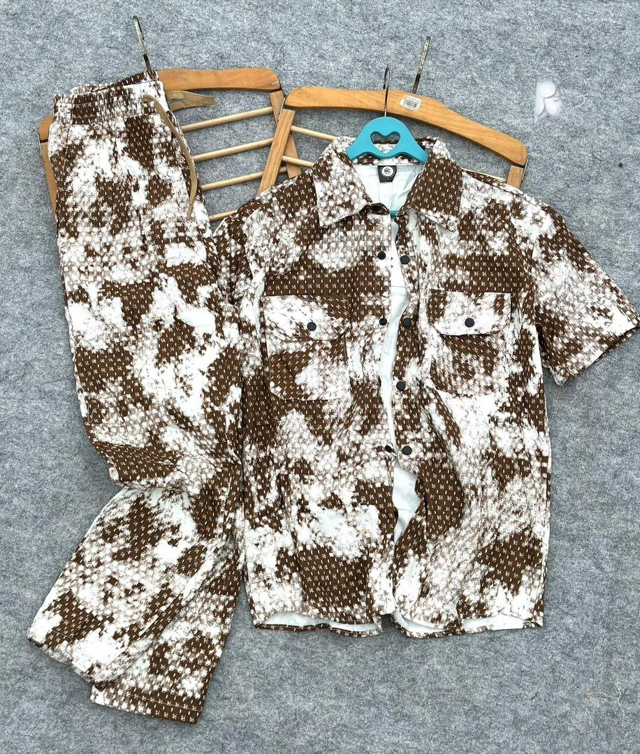 Pyjama Homme Imprimé Élégant