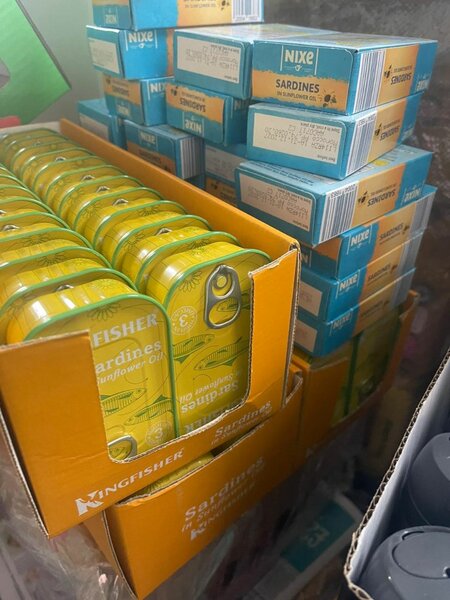 Kingfisher sardines from UK