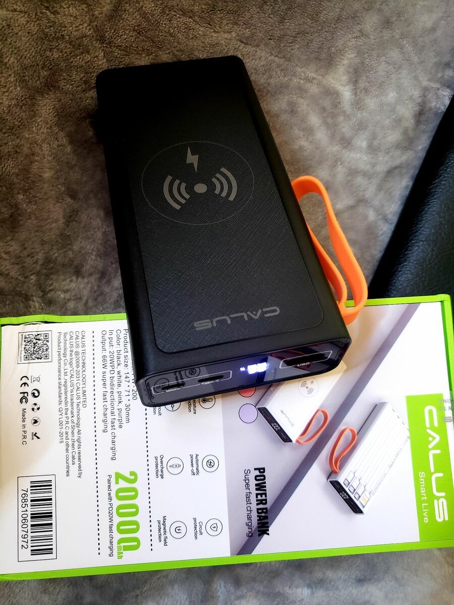 CALUS Ultra-fast Heavy duty Wireless Power Banks