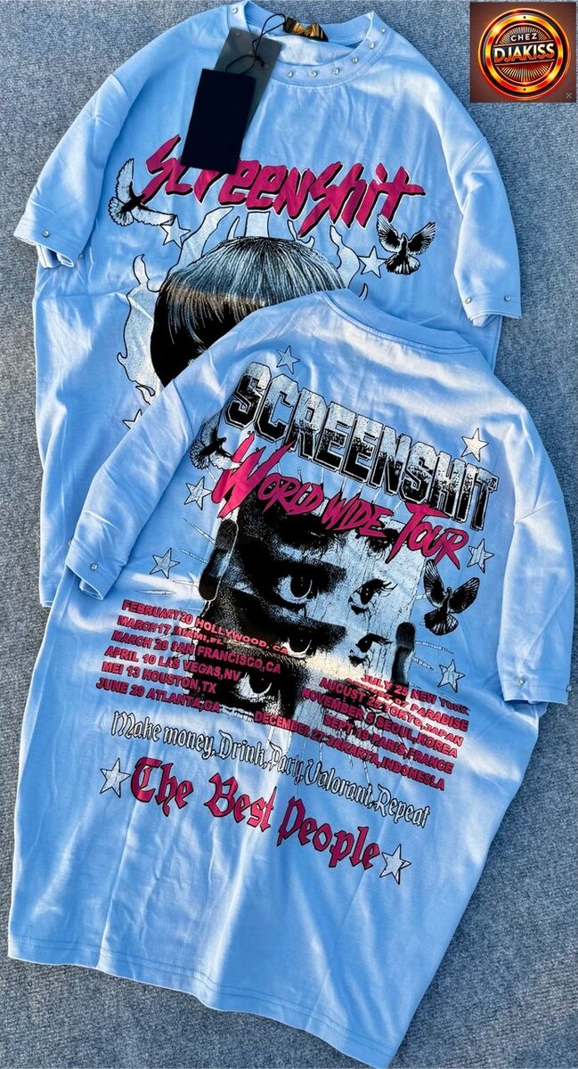 T-shirts imprimés tendance