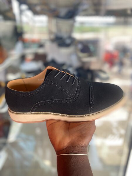 Chaussure habillée noire pour homme