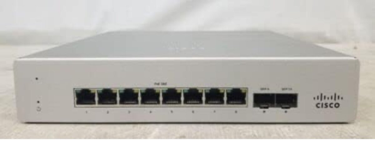 Cisco 8 Ports MERAKI ms-120