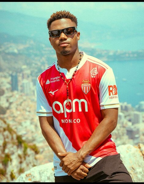 Maillot de football AS Monaco