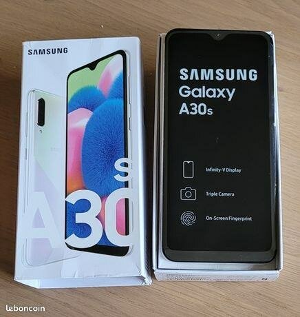 Galaxy A30s 64gb dual sim fresh in box 5000mAh capacity all