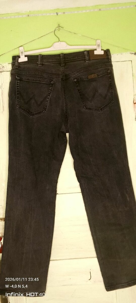 Jeans Wrangler Homme Noir