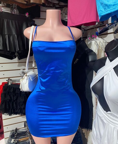 Blue dress