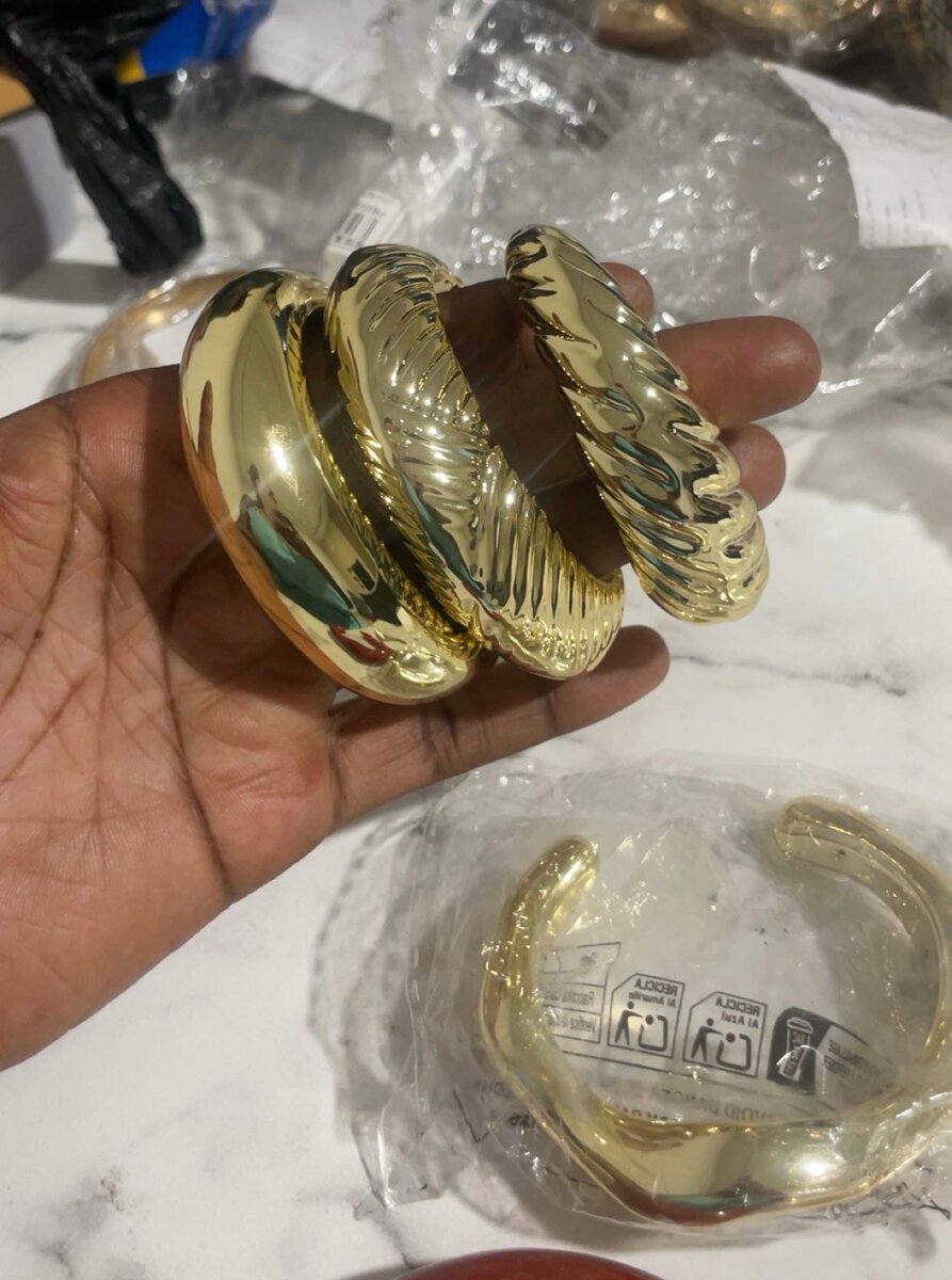 Ensemble de bracelets en or Cartier