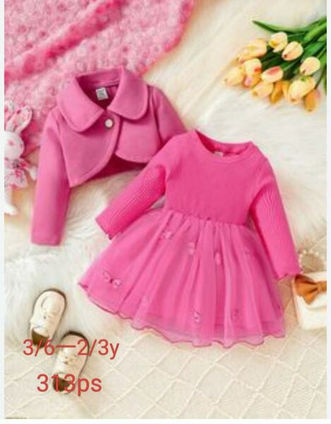 Chic complet de petite fille