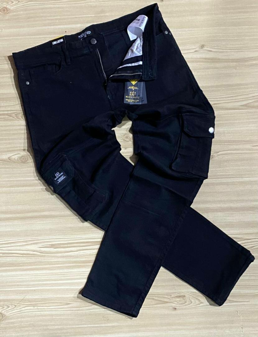 BLACK ISLAND JEANS SIDE POCKET