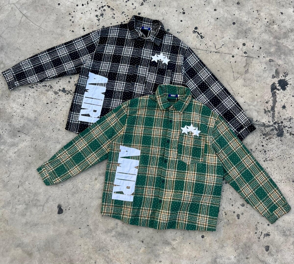 Chemises à carreaux modernes