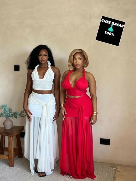 Elegant Two-Piece Dresses