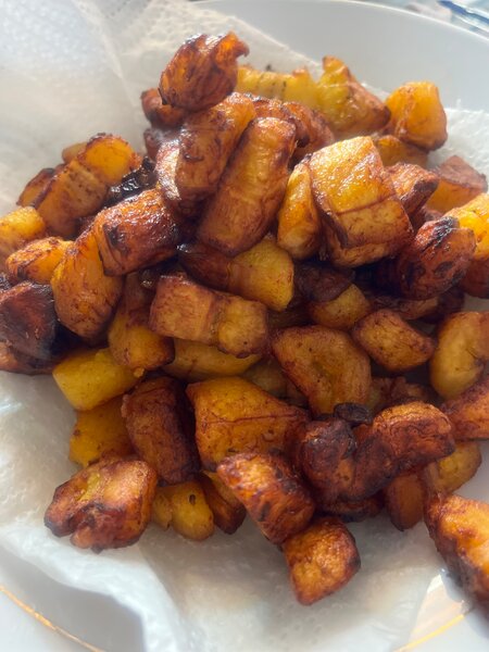 Délicieux plantains frits