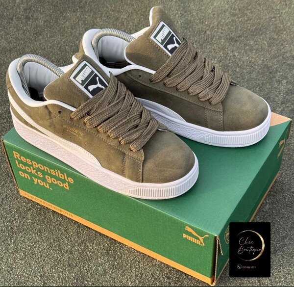 Basket puma suede avec carton
