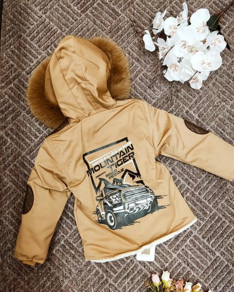 Курточка с мехом, размеры на 06-1-2 годика,