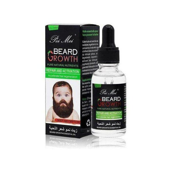 Huile Croissance Barbe Naturelle
