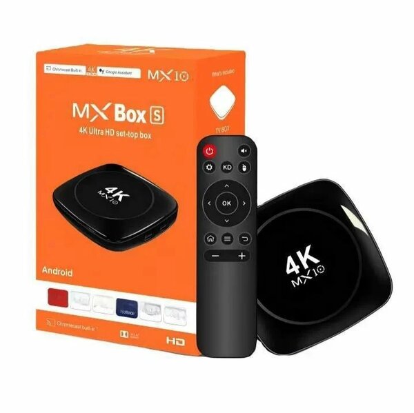 MX10 TV Box Android 4K Ultra HD
