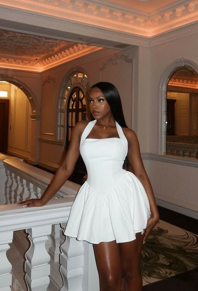 Robe évasée élégante