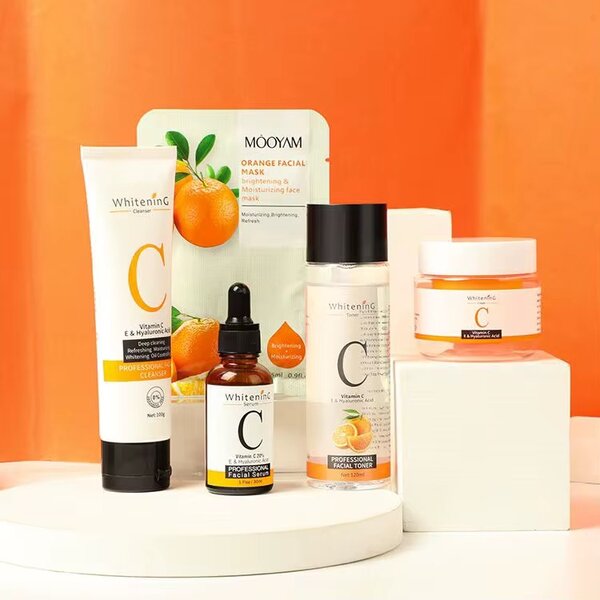 Set de soins visage à la vitamine C