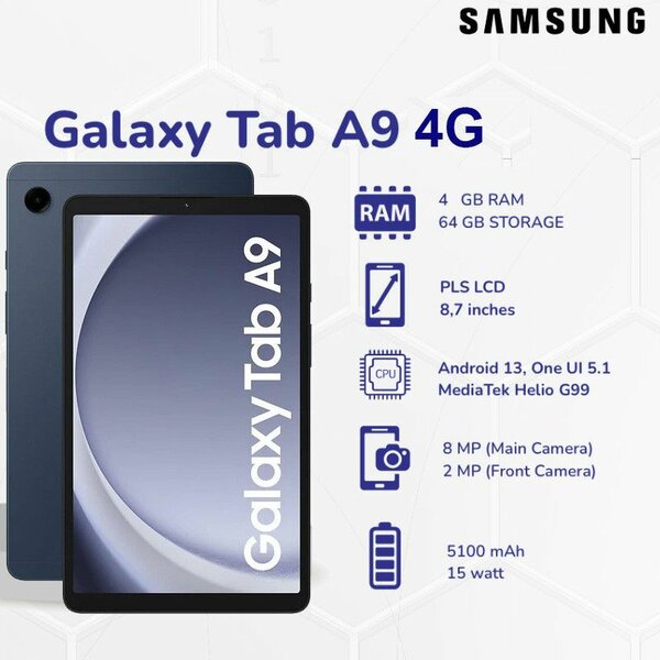 SAMSUNG GALAXY TAB A9 64GB/4GB