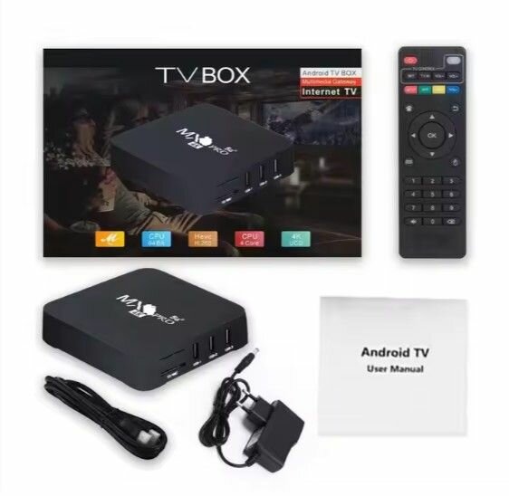 Box TV Android 4K MXQ Pro
