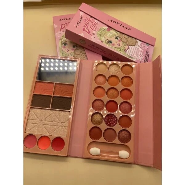 Any Lady Pretty Eyeshadow Blusher Highlighter Palette