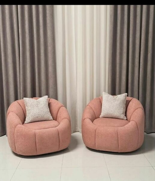 Fauteuil moderne en tissu