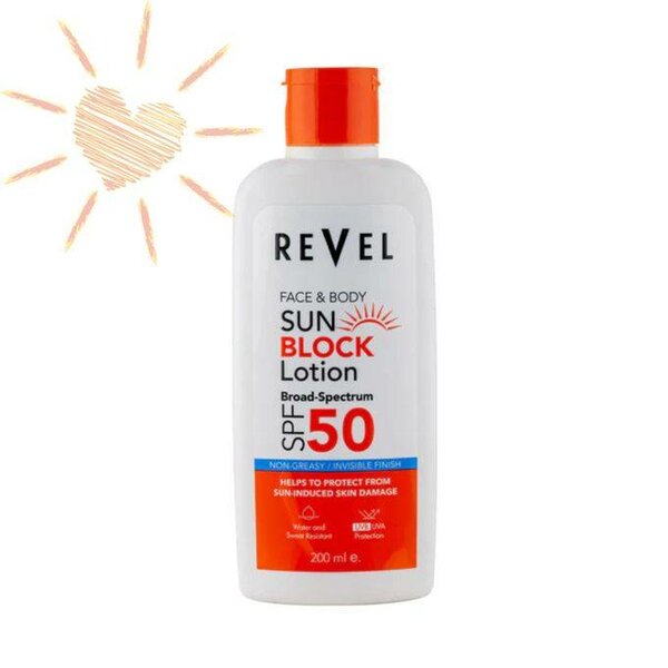 Crème solaire revel 50spf