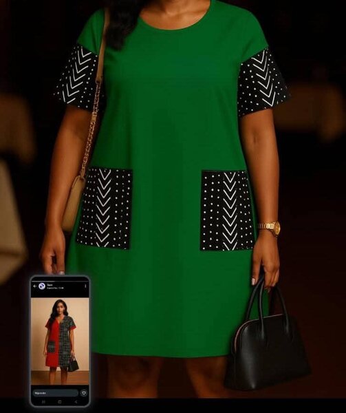 Robe ethnique en coton