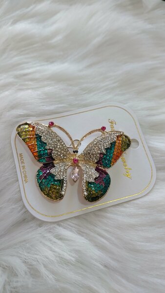 Stunning butterfly brooch