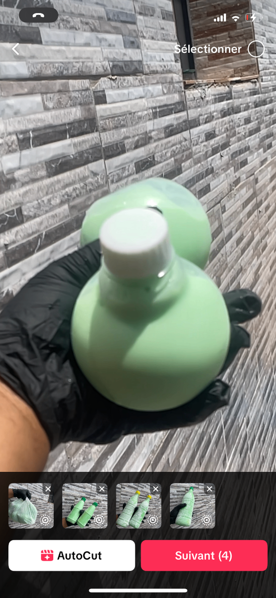 Boisson rafraîchissante verte