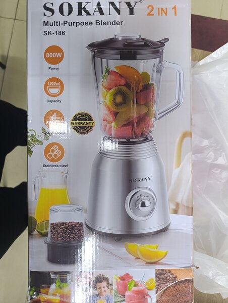 Блендер + кофемолка 2в1