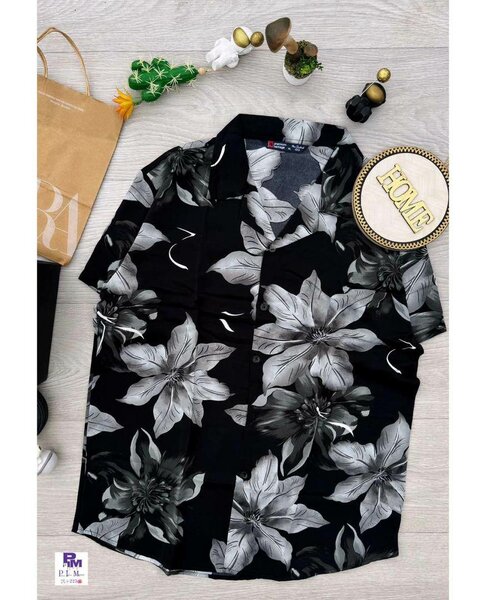 Chemise florale homme