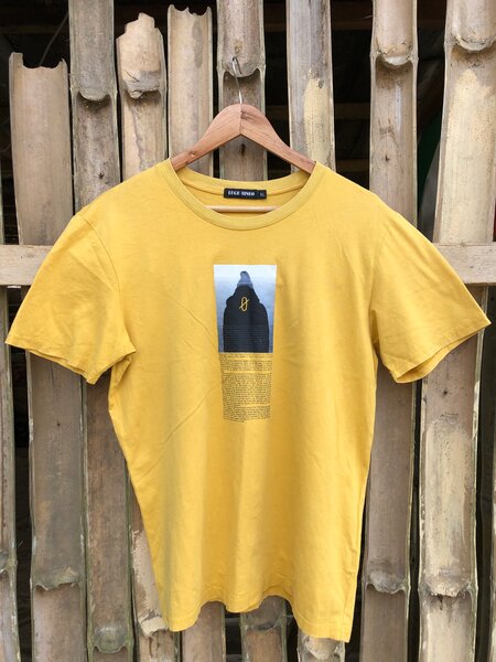 T-shirt jaune homme Street Style