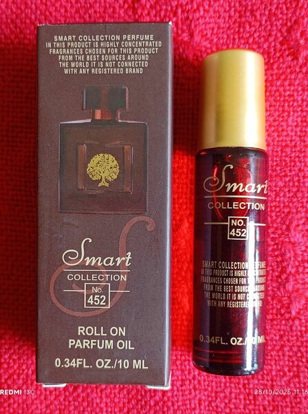 Smart roll on parfum oil